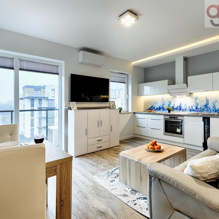 łódzkie, Łódź, Śródmieście, Telefoniczna, Dwupokojowy apartament Pomorska Park